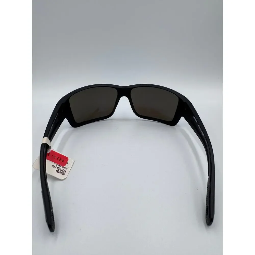 Costa Del Mar Polarized REEFTON PRO 06S9080 Black Blue Mirror